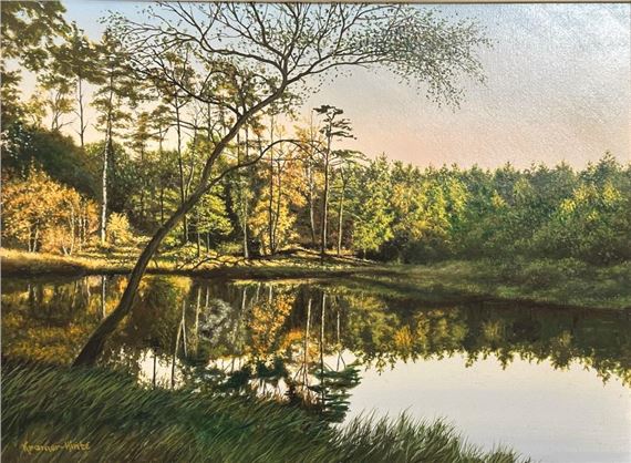 "Am Dianasee im Baumweg" by Heinz Kramer-Hinte