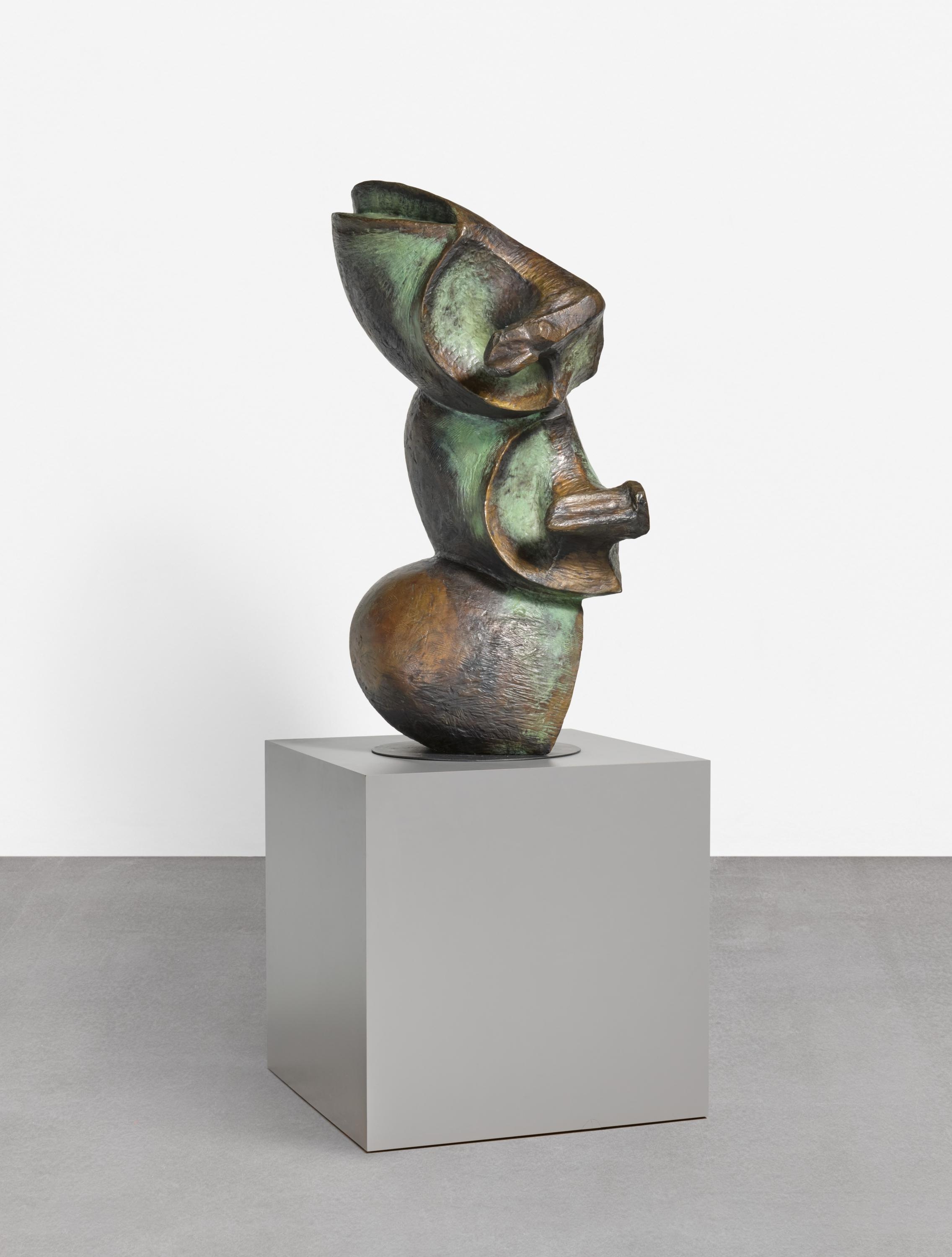 Henry Moore | Three Part Object (1960) | MutualArt