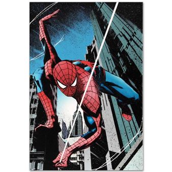 Marvel Comics "Amazing Spider-Man: Extra #3" Numbered Limited Edition Giclee on Canvas by Tomm Coker with COA. - Tomm Coker