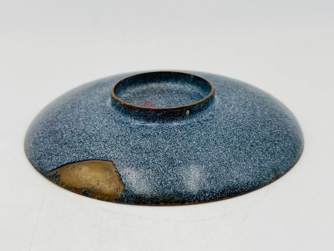 Artwork by Los Castillo, Vintage Copper & Enamel Plate by Miguel Pineda for Los Castillo, Signed, Mexico 20th Century, Made of copper and enamel plate