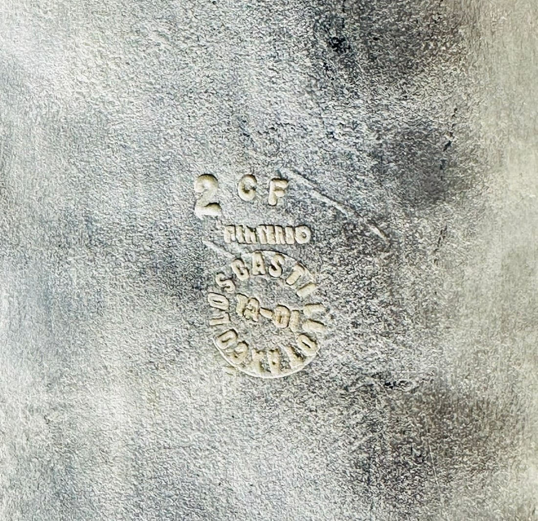 Artwork by Los Castillo, Vintage Butter/Cheese Dish in Hardstone & Silver-Plate by Los Castillo, Mexico 1970s, Made of Silver plated