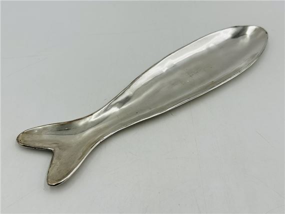 Fish Form Silver Tray by Los Castillo, Mexico 1970s