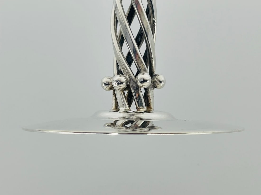 Artwork by Los Castillo, Set of 6 Silver Wine Goblets by Los Castillo, Signed - Mexico 1970's, Made of Silver plated