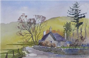 COTTAGE AT MANORHEAD - Joseph Maxwell Stuart