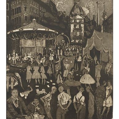 "Rummelplatz" by Hans Körnig, (19)60