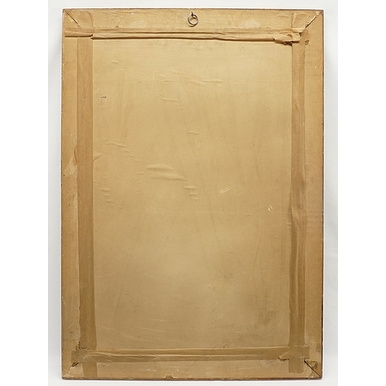 Artwork by Andrzejewski Szczepan, Sitzender weiblicher Akt, Made of pastel on paper