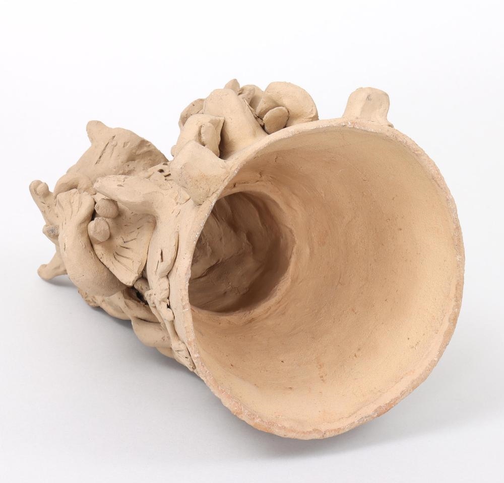 Artwork by Teodora Blanco Nunez, Group of (3) Figural Pottery Sculptures, Made of Pottery Sculpture