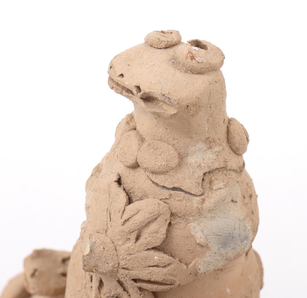 Artwork by Teodora Blanco Nunez, Group of (3) Figural Pottery Sculptures, Made of Pottery Sculpture