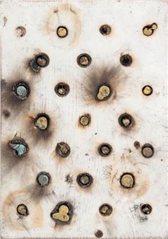 b. 1952) "Untitled #3 (Brass)" Mixed Media Sculpture - David Goerk