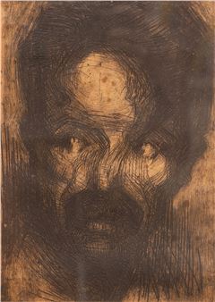 Rostro masculino - Alfredo Bigatti