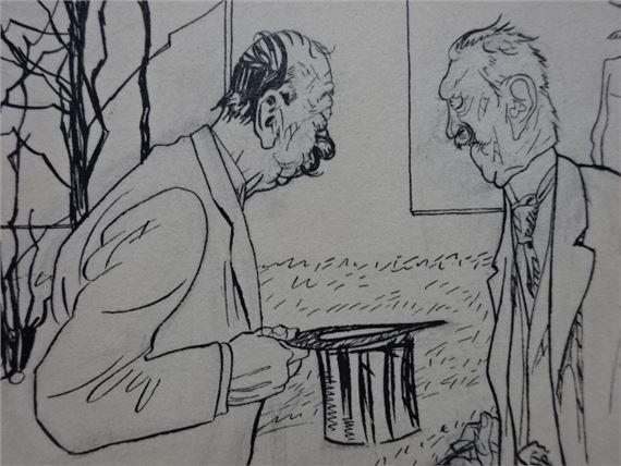 In the madhouse by Ragnvald Blix, Circa 1910