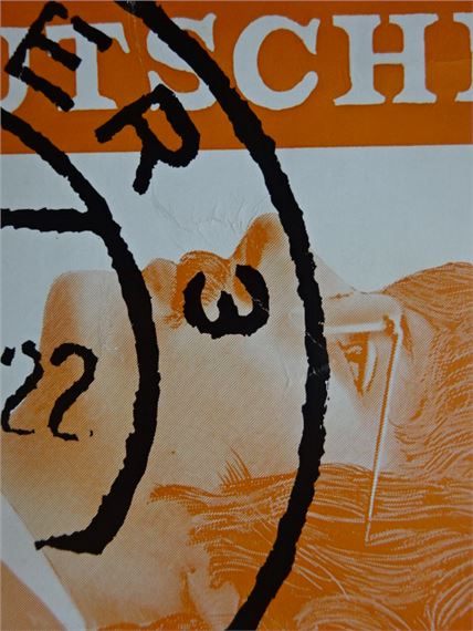 Stamp Timm Ulrichs by Klaus Peter Brehmer, 1969