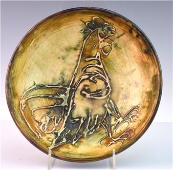 Hauteur: 6 cm- Diamètre: 22 - Françoise Chedeville