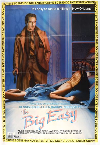 Big Easy | The Big Easy (1987), British One Sheet Film Poster, folded ...