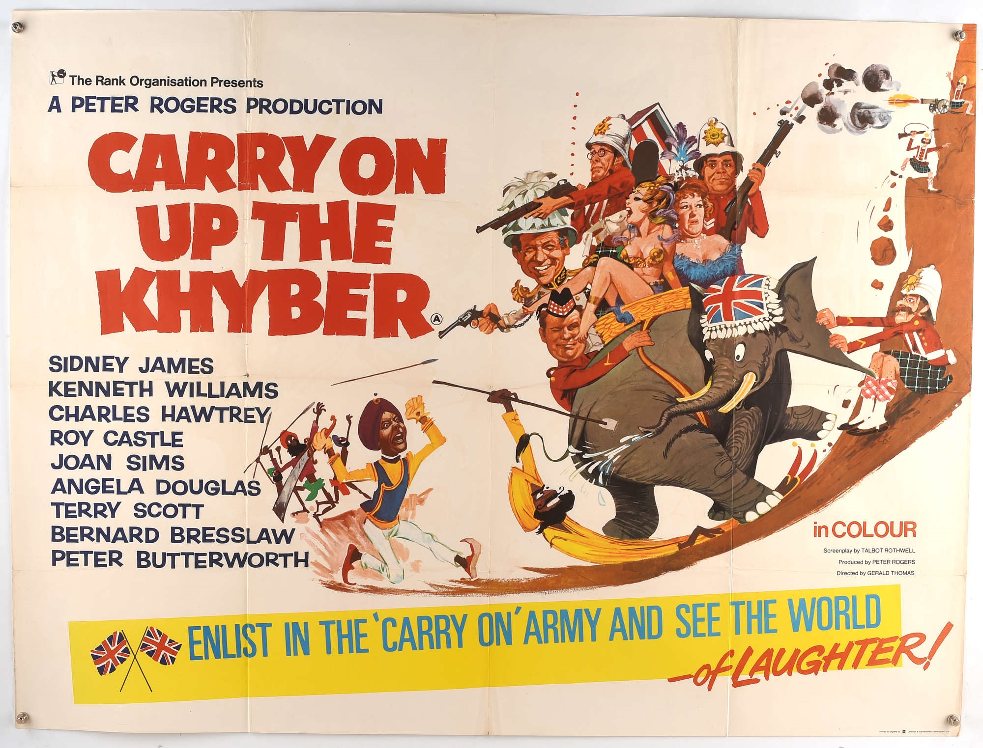 Renato Fratini | Carry On Up The Khyber (1968) | MutualArt