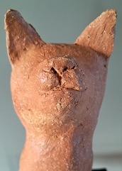 Artwork by Trudy Oosthuizen, HULLE WEET NIE WAT EK WEET NIE, Made of sealed and grogged terra cotta