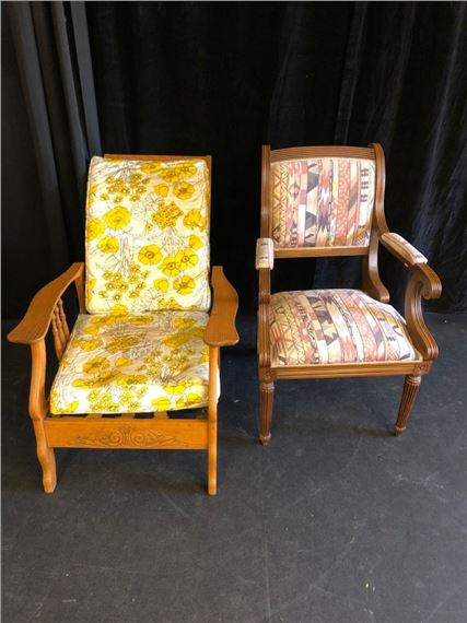 Maurice de Bevere | S.A.Cook Reclining Morris Chair & Upholstered Chair ...