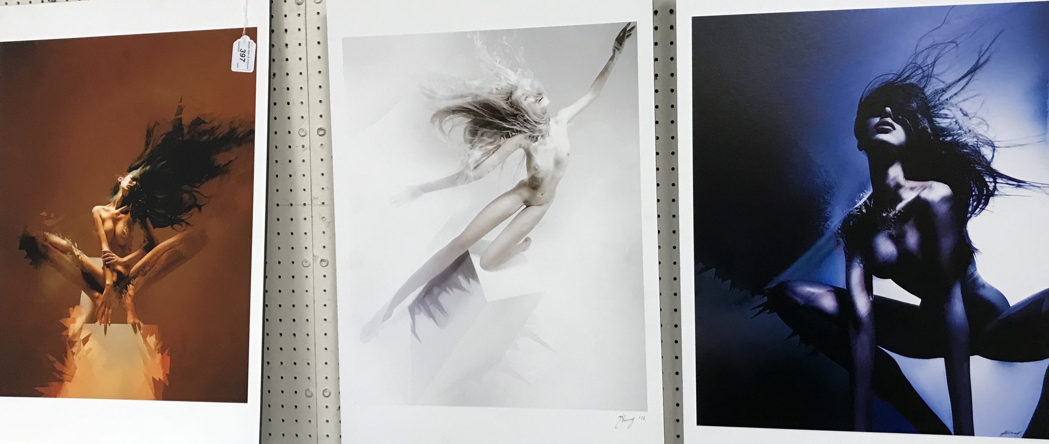 Artwork by Stoney Darkstone, Embers II, Made of photographic print on paper and foam board