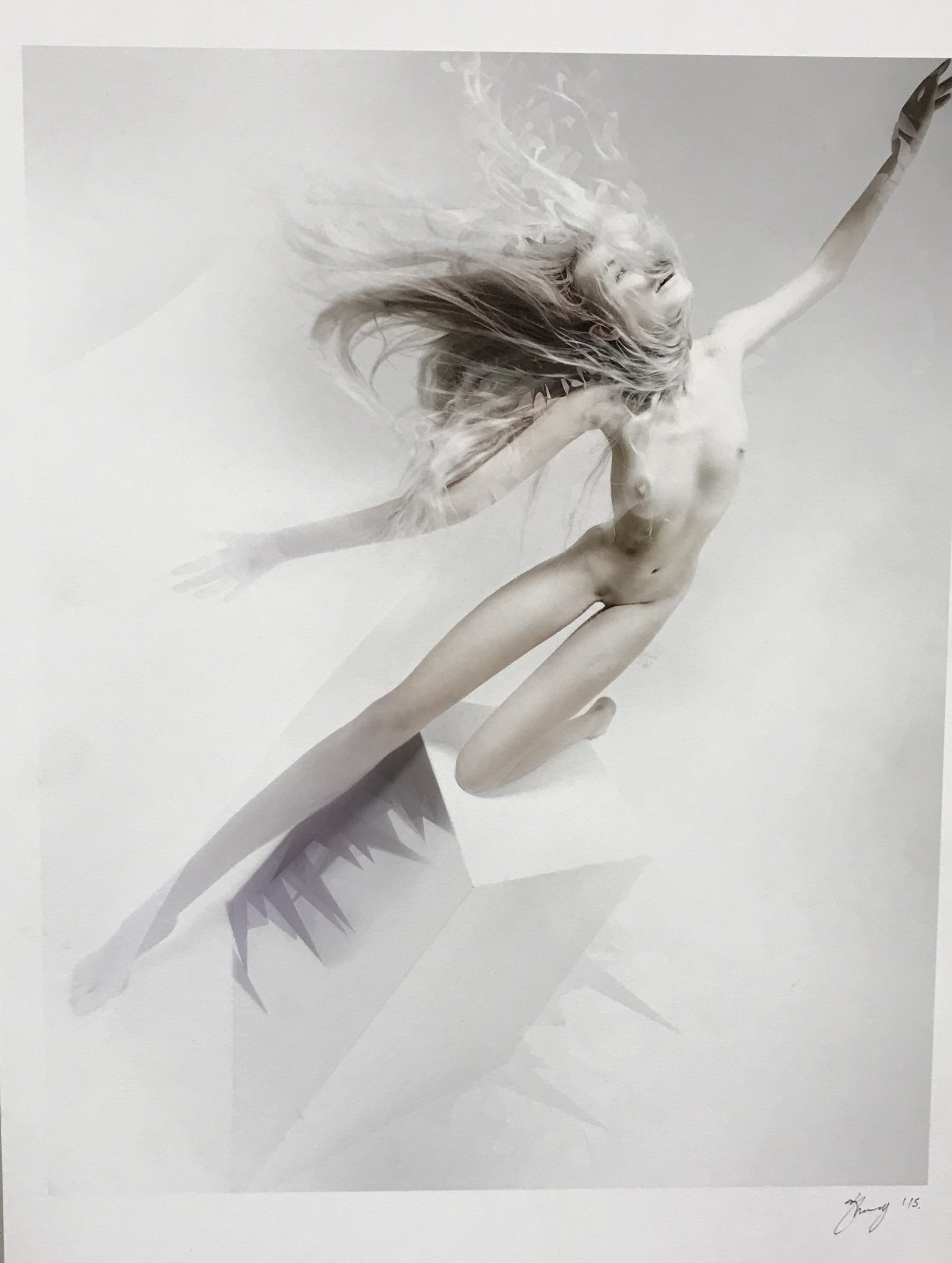 Artwork by Stoney Darkstone, Embers II, Made of photographic print on paper and foam board