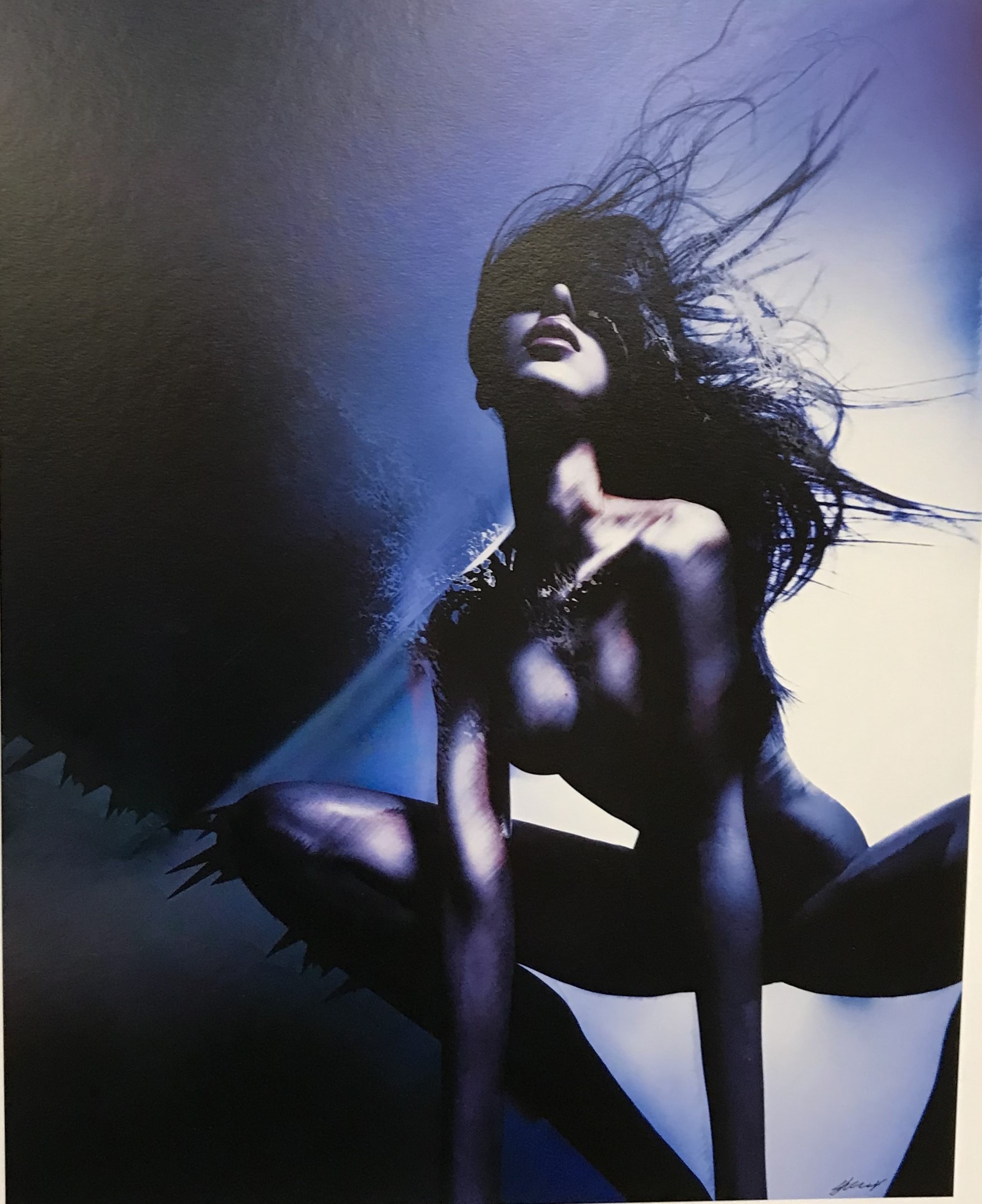 Artwork by Stoney Darkstone, Embers II, Made of photographic print on paper and foam board