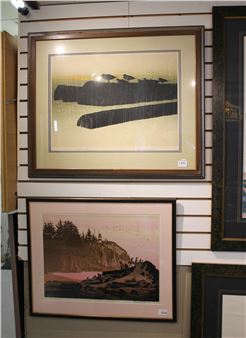 TWO COLOR PRINTS - Roger Berghoff