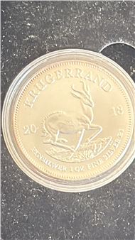 South African Krugerrand coin - Paul Kruger