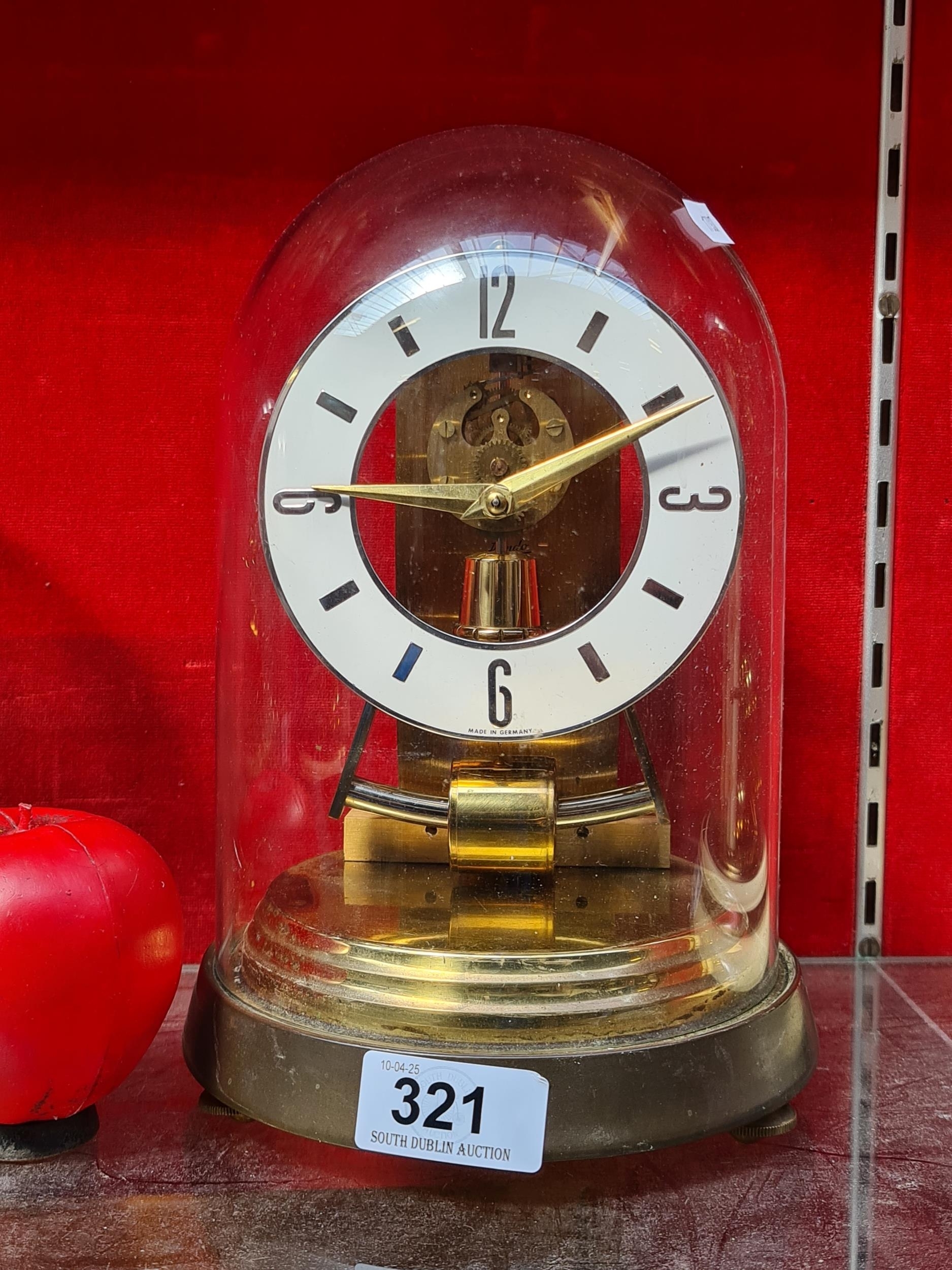 Similar | A gorgeous German made Kundo anniversary dome mantel clock ...