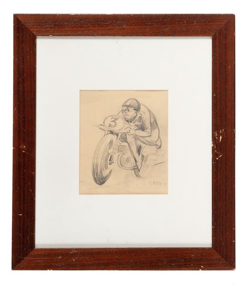 Motociclista - Virgilio Marchi