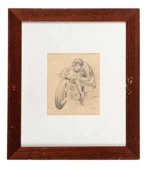 Motociclista - Virgilio Marchi
