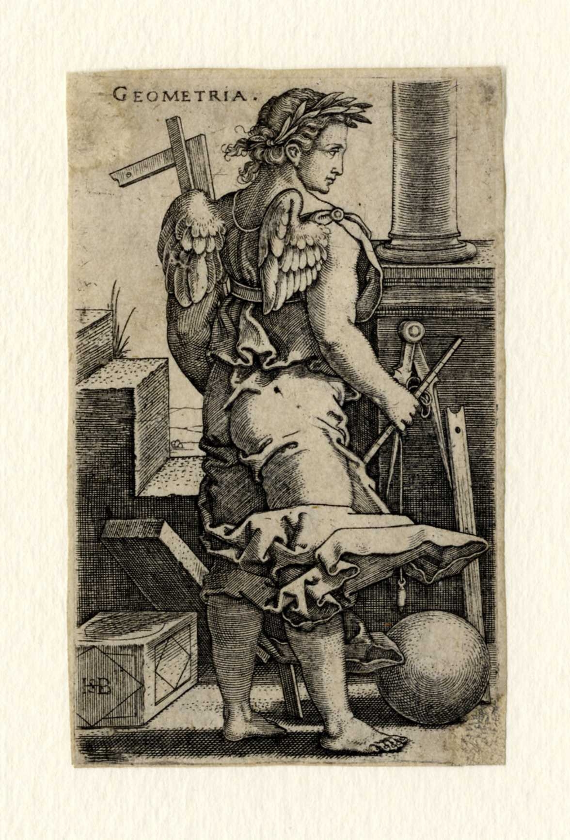 Hans Sebald Beham | Geometria (1519) | MutualArt