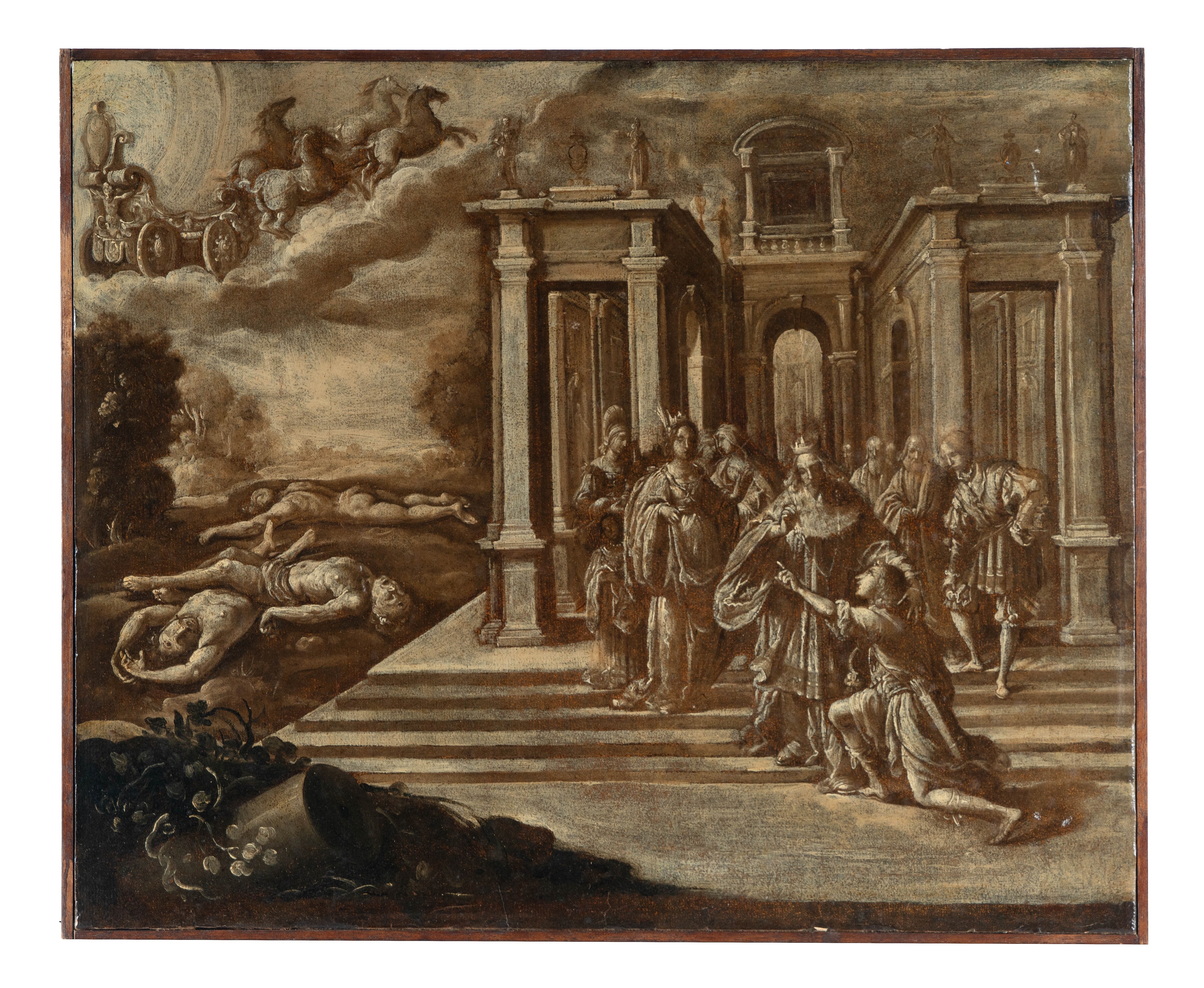 Rutilio Manetti | Apollo dopo l'uccisione dei Ciclopi (1630) | MutualArt