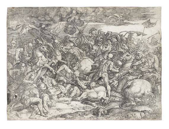 Battaglia by Battista dell'Angelo del Moro, 1540