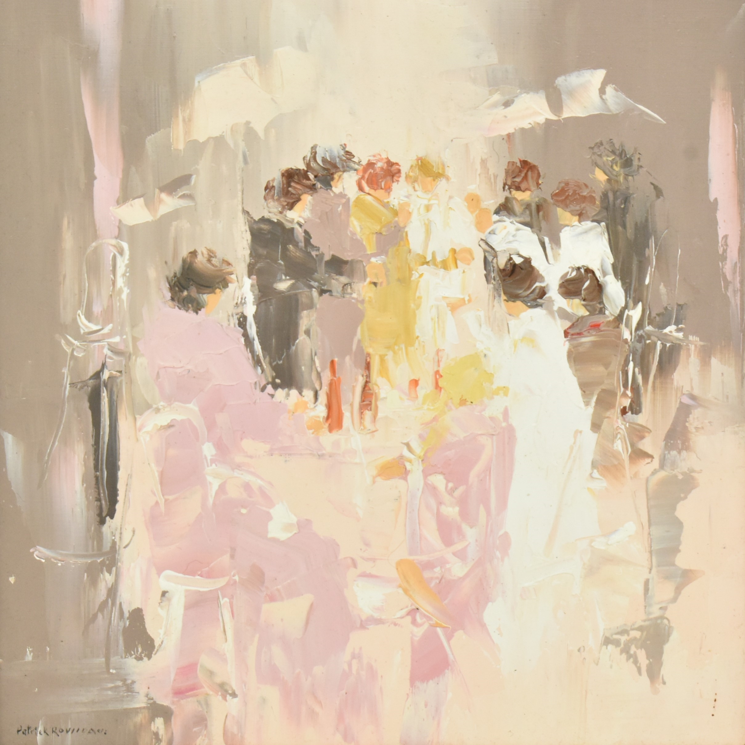 Artwork by Patrick Rousseau, Party, Made of oil on canvas painting