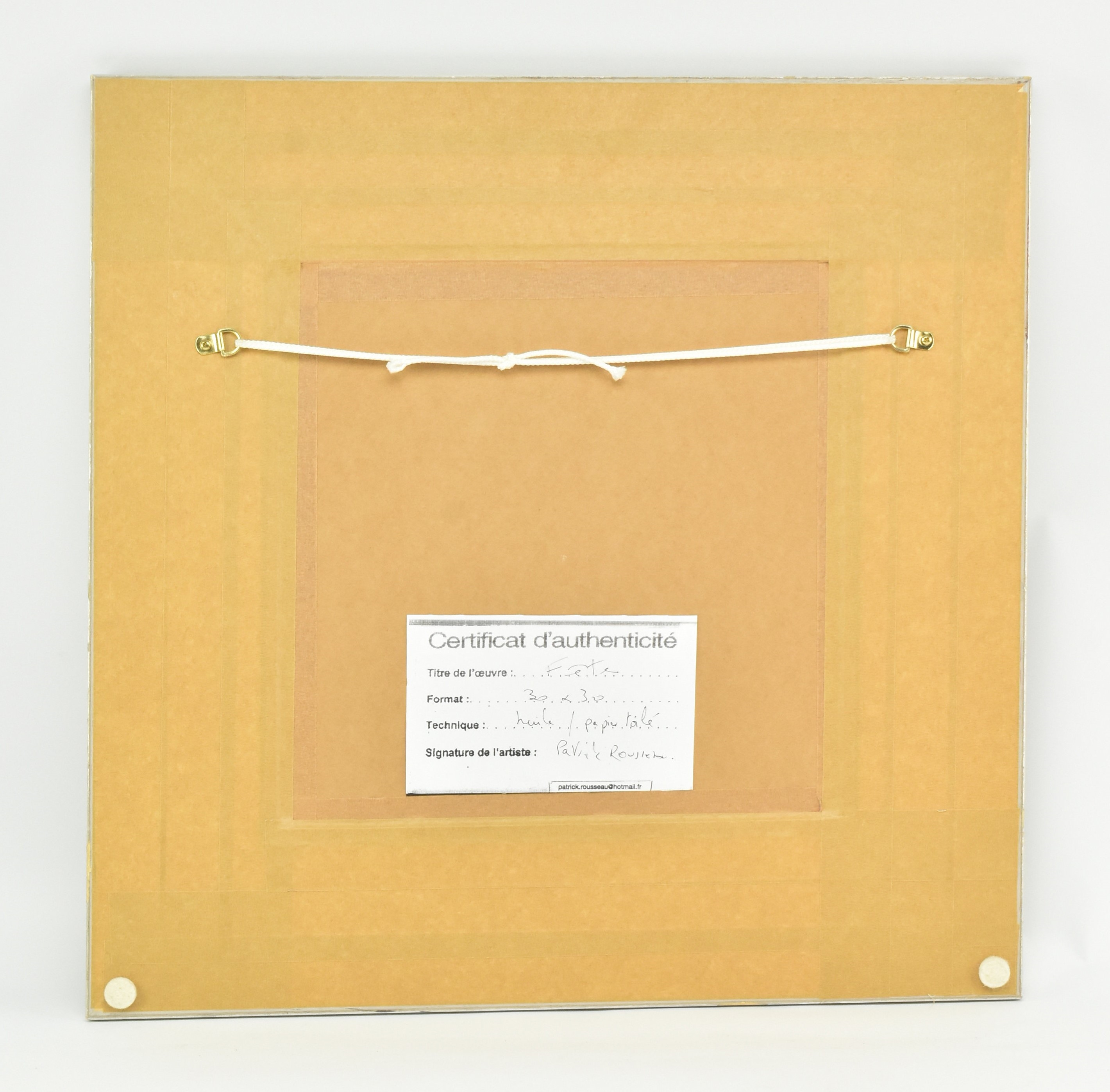 Artwork by Patrick Rousseau, Party, Made of oil on canvas painting