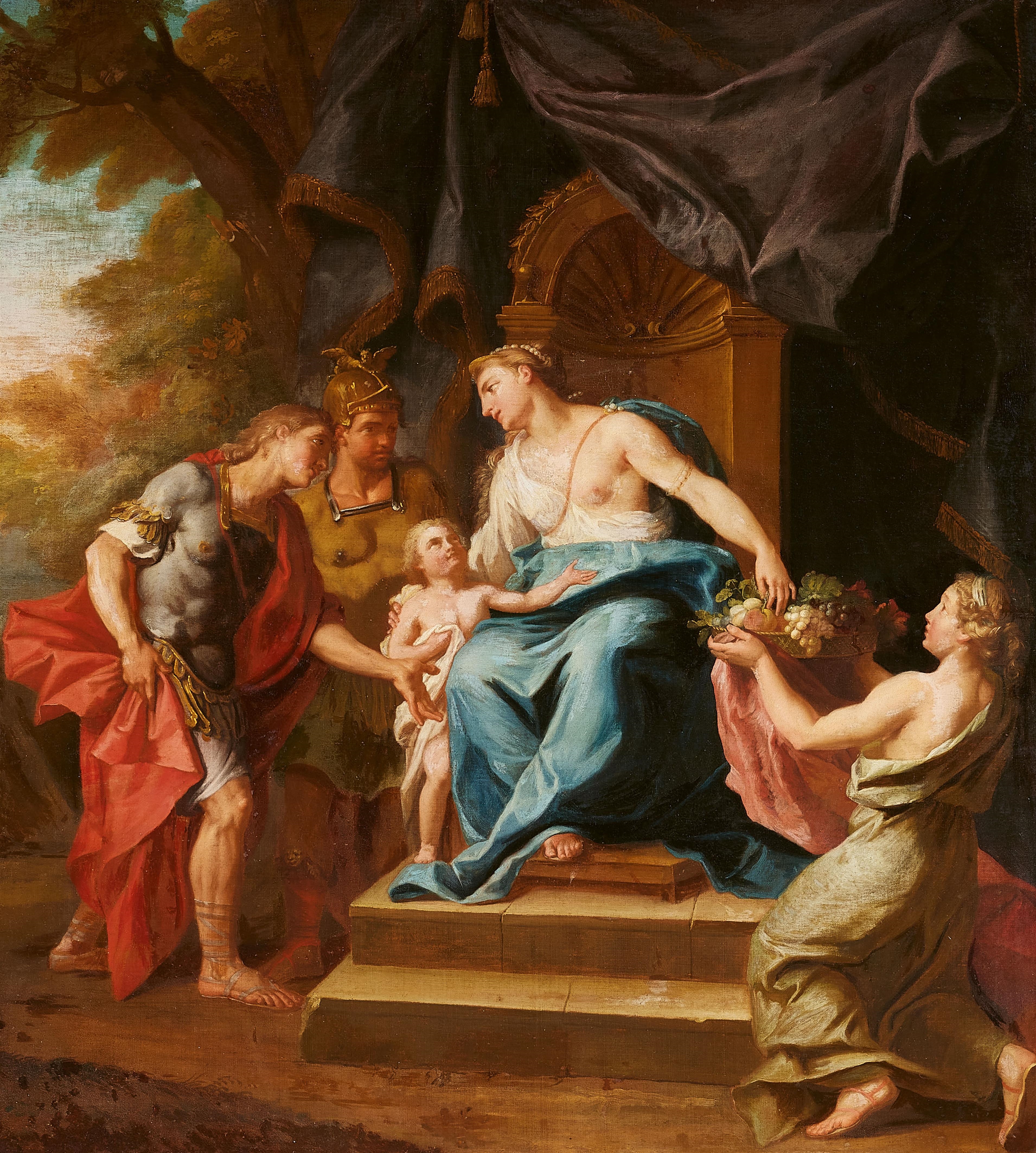 Samuel Massé | Aeneas and Achates before Dido | MutualArt