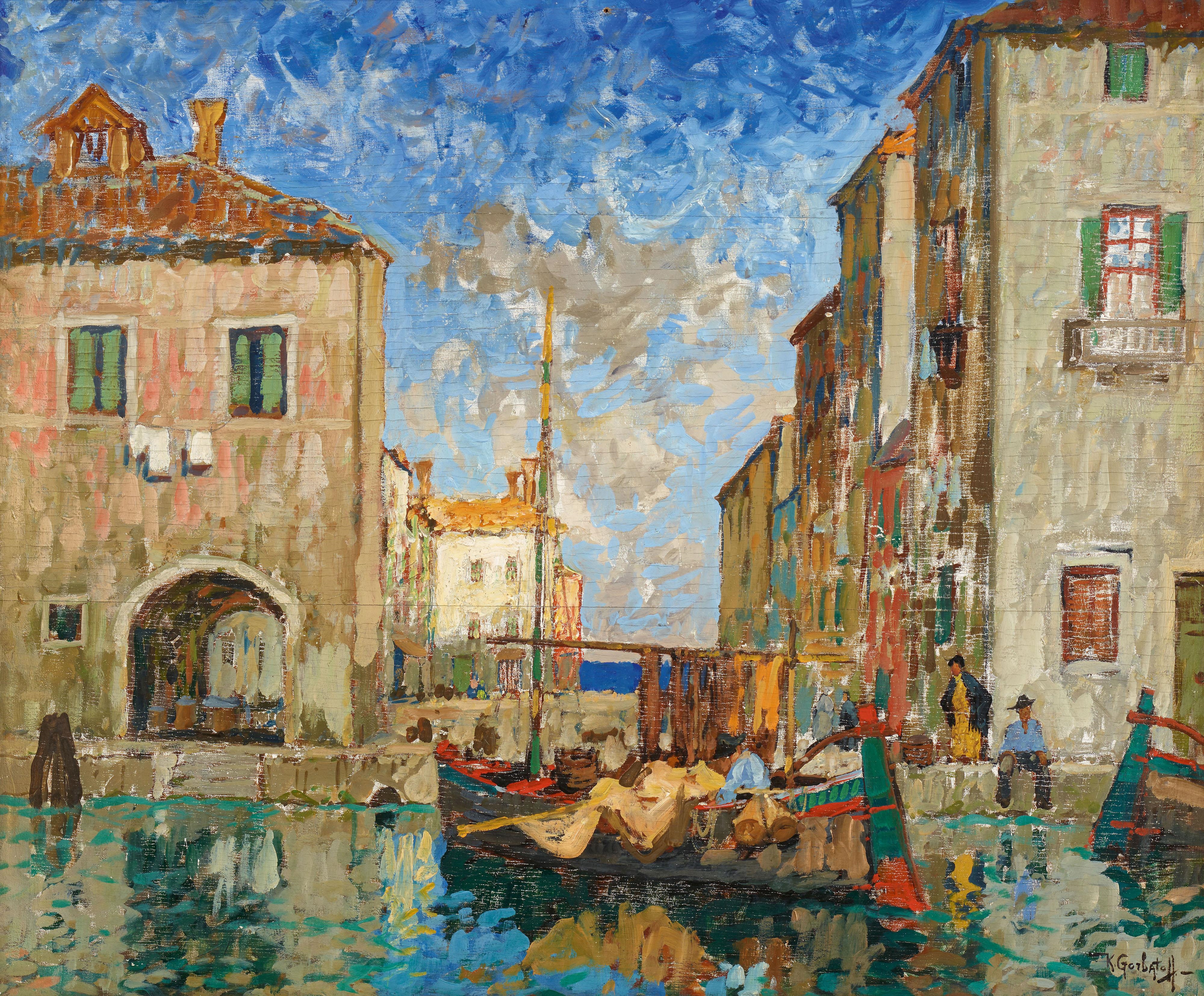 Konstantin Ivanovitch Stravropol Gorbatov | View of Chioggia | MutualArt