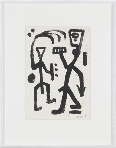 Ohne Titel by A.R. Penck, 1990s