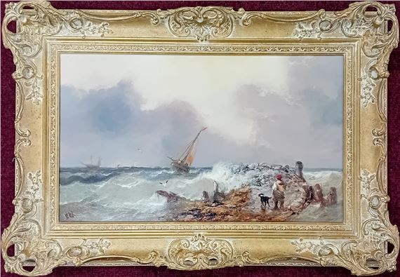 William John Roffe | a pair of oil on canvas marine scenes (1975 ...