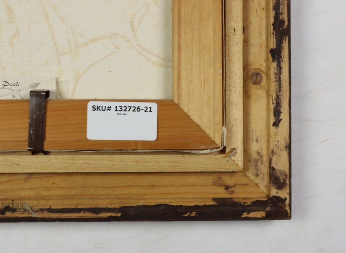 Artwork by Linda K. Della Poali, Owl, Made of oil on canvas