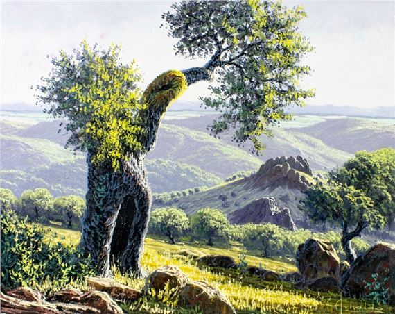 Hilly Landscape by S Arnaldo