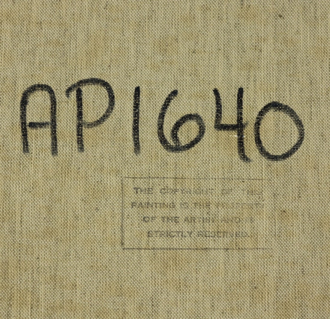 Artwork by S Arnaldo, Hilly Landscape, Made of oil on canvas