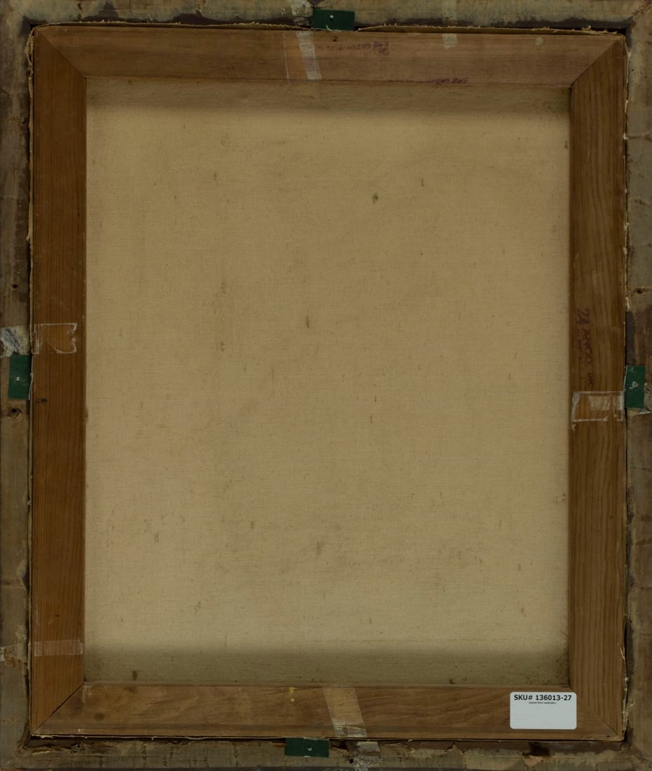 Artwork by Edward Walters, Autumn River Landscape, Made of oil on canvas