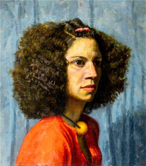 Portrait of Woman by Jim Mcintyre