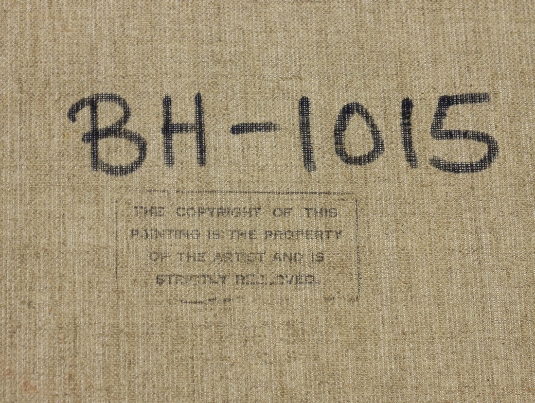 Artwork by Jim Mcintyre, Portrait of Woman, Made of oil on canvas