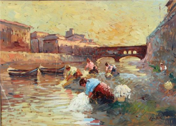 'Ponte Vecchio - Le Lavandaie' - Loris Centelli