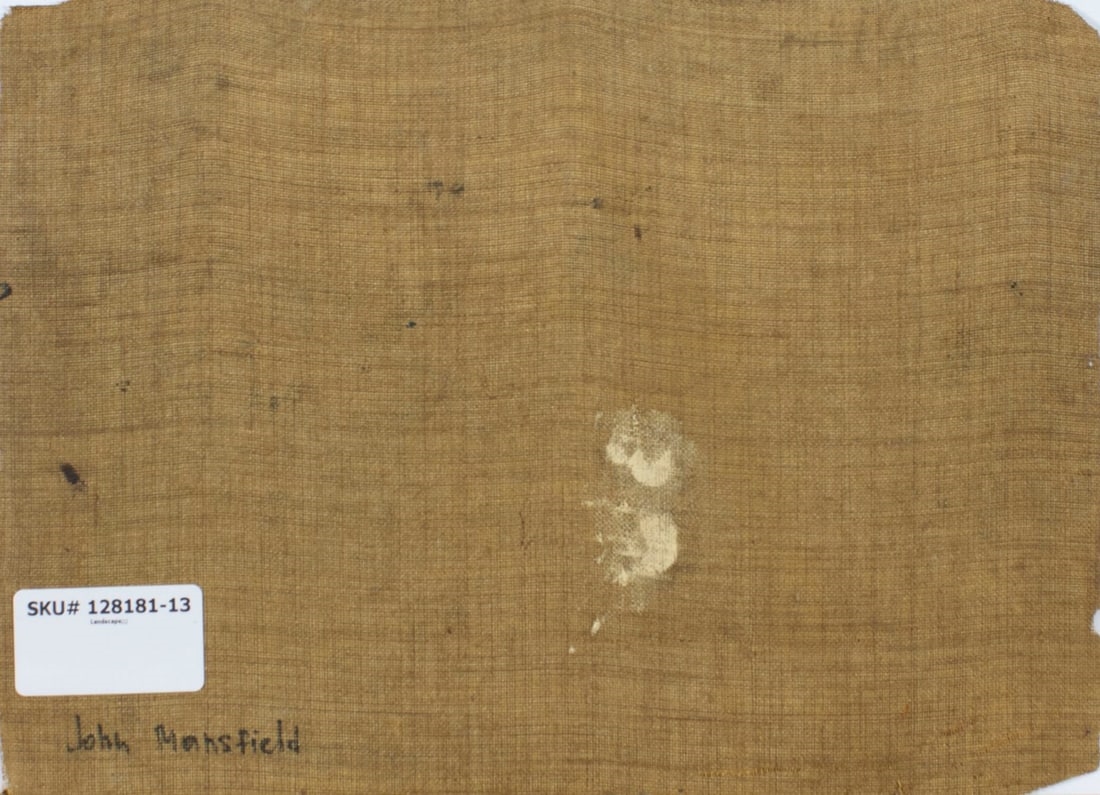 Artwork by John Worthington Mansfield, Forest Landscape, Made of oil on canvas