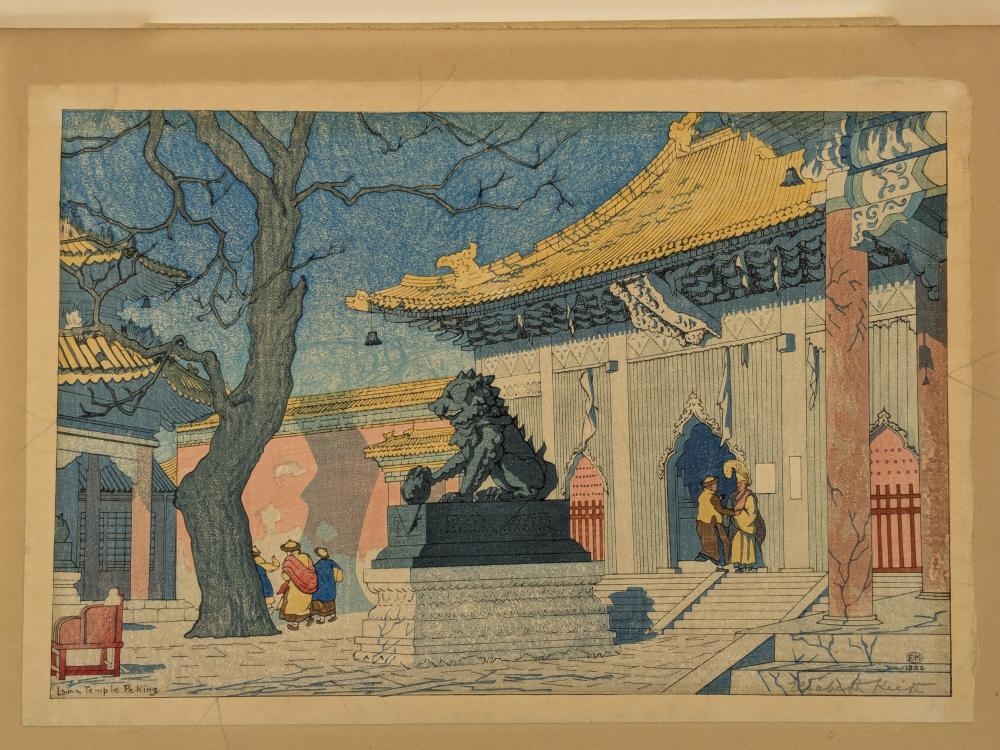 Elizabeth Keith | Lama Temple, Peking (1922) | MutualArt