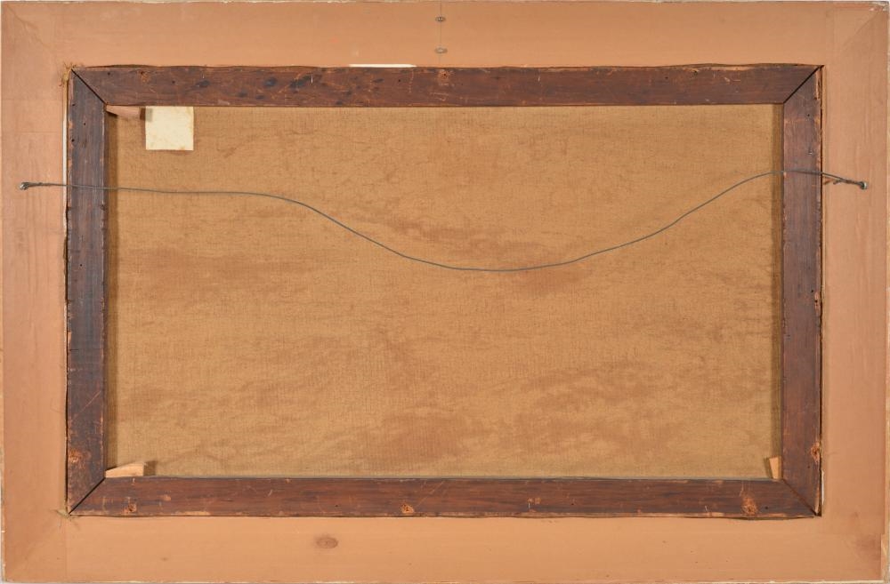 Artwork by Emil Biorn, Large seascape coastal inlet painting, Made of Oil on canvas