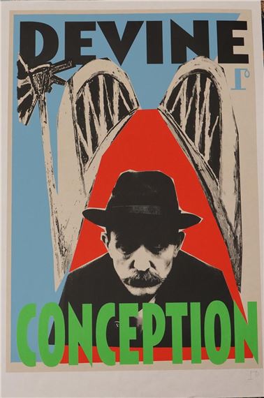 Billy Childish オリジナル版画 限定10部 サイン入り 1985年