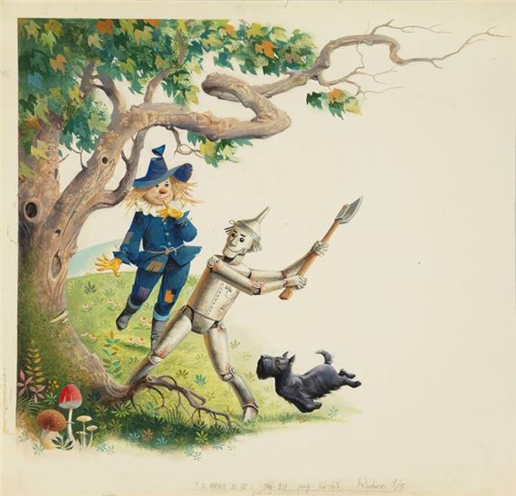 Il mago di Oz by Severino Baraldi, 20th century